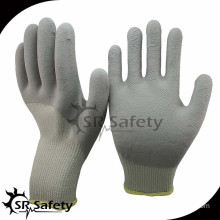 SRSAFETY 10G acrylic latex coated safety working gloves/winter gloves/knitted gloves with latex